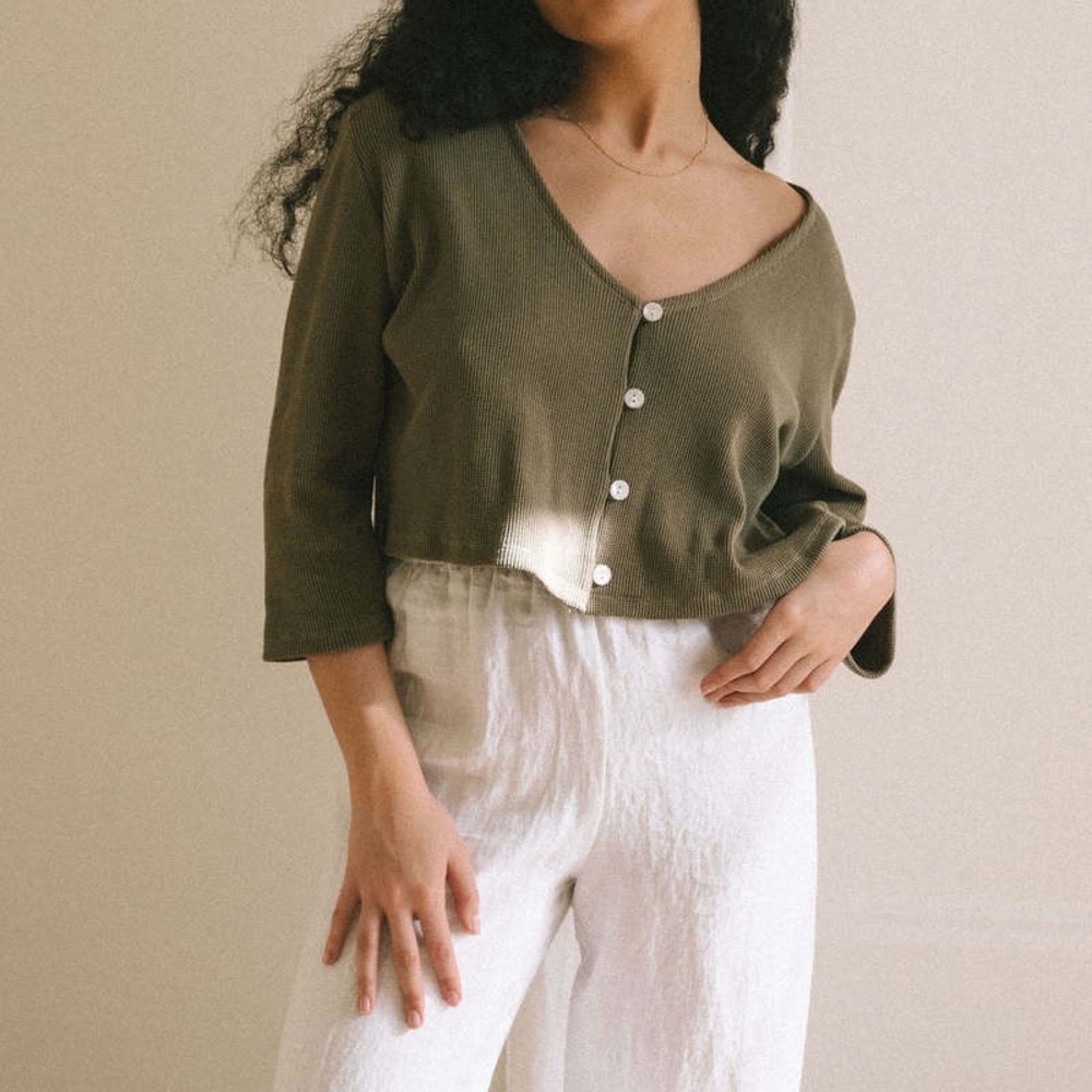Harly Jae James Blouse in Olive